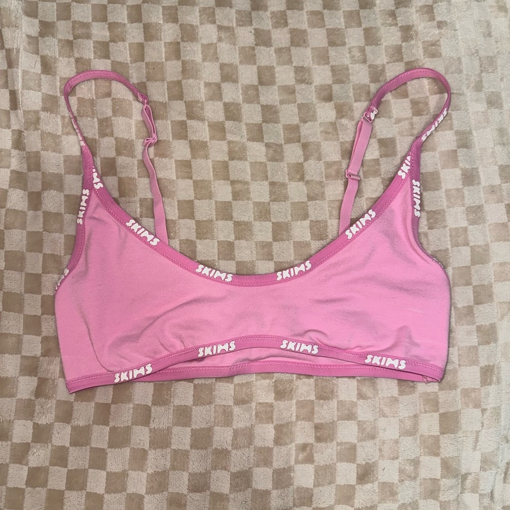 Skims Pink Bralette